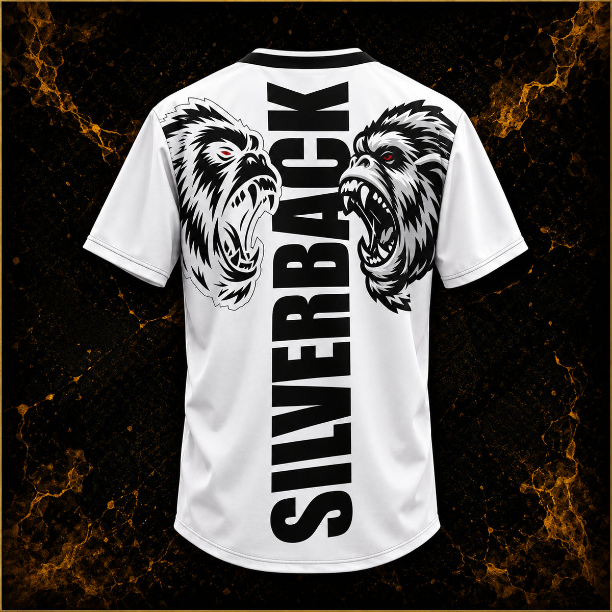 SILVERBACK Jersey | Gorilla-Print Baseball-Shirt
