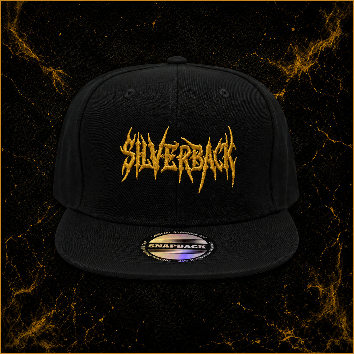 SILVERBACK Snapback – Gold