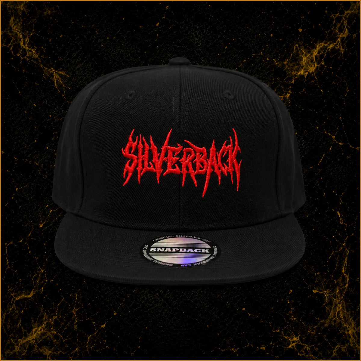 SILVERBACK Snapback – Red