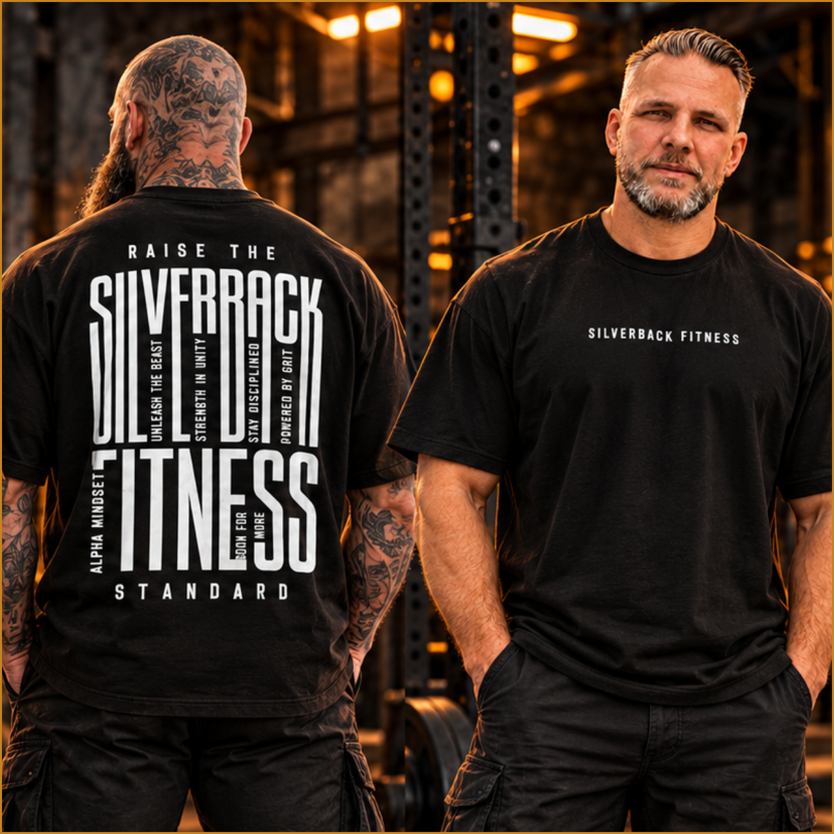 Raise The Silverback – Silverback Fitness Oversize T-Shirt