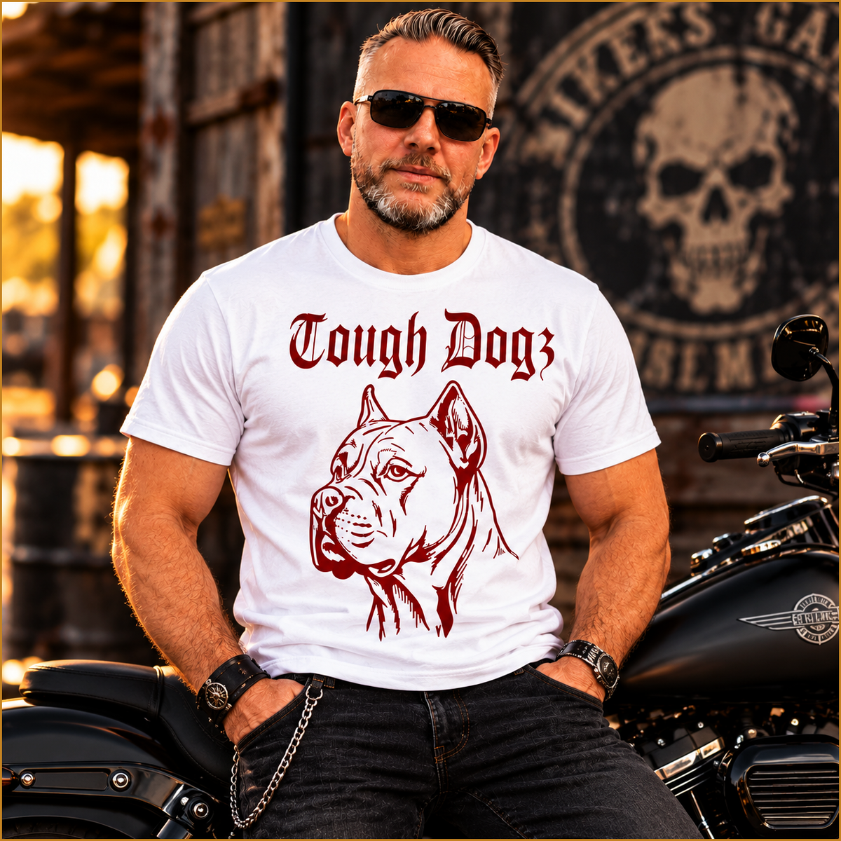 TOUGH DOGZ - Loyalty - White